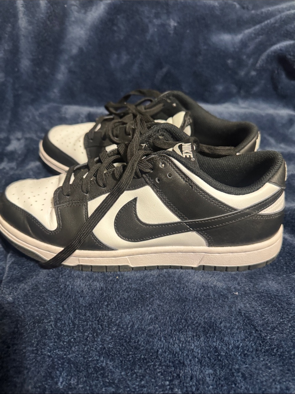 Nike women’s “panda” low top.